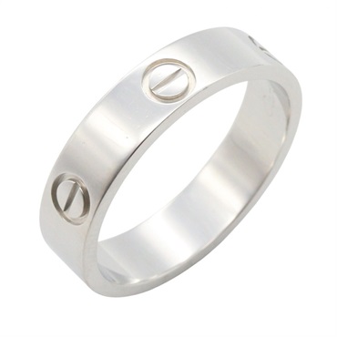 CARTIER Love Ring Pt950 Platinum Used Unisex US size 10.25 #63
