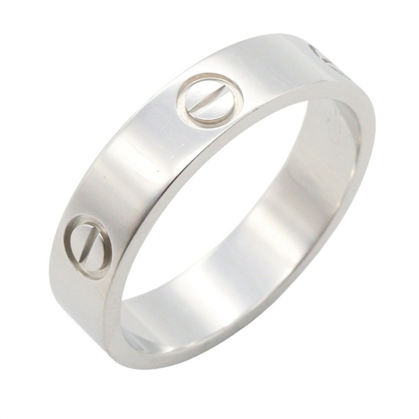 CARTIER Love Ring Pt950 Platinum Used Unisex US size 10.25 #63