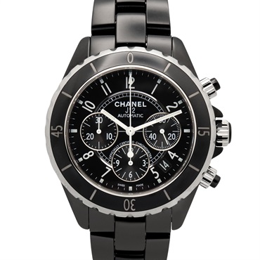 CHANEL J12 Chronograph Wrist Watch H0940 Automatic winding ceramic Used mens