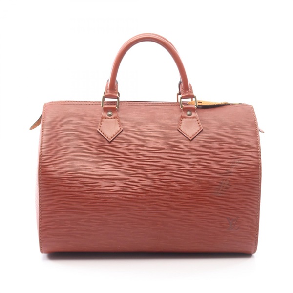 LOUIS VUITTON Speedy 30 Handbag M43003 Epi leather Brown Kenyan Fawn Used Women