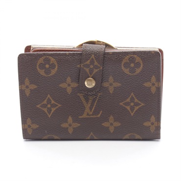 LOUIS VUITTON Porte-monnaie Viennois Bi-fold Wallet Purse M61663 Monogram Used