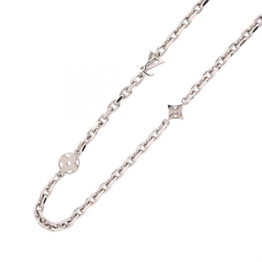 LOUIS VUITTON Chain LV Yours Necklace metal SHW Used mens