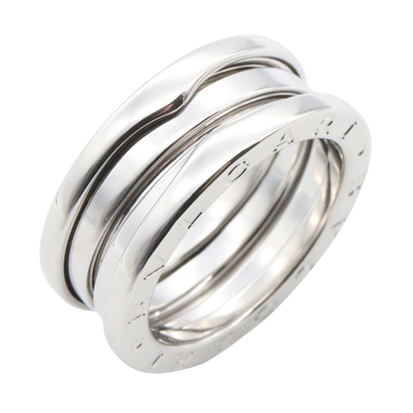 BVLGARI B.zero1 3 Bands Ring 18KWG White Gold Used Women US size #5.25 #51
