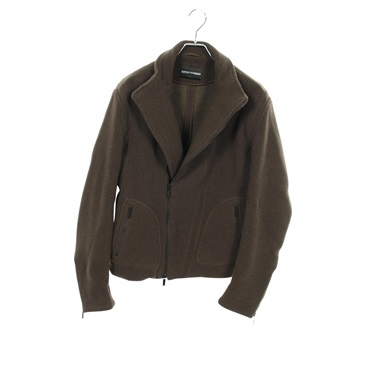 Emporio Armani Blouson Jacket wool polyamide Green Used mens size 48