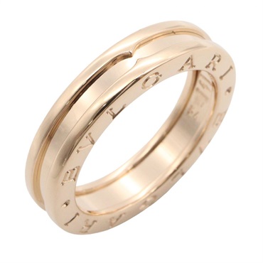 BVLGARI B-zero1 Ring 1 band 18KPG Pink Rose Gold Used unisex US size #54