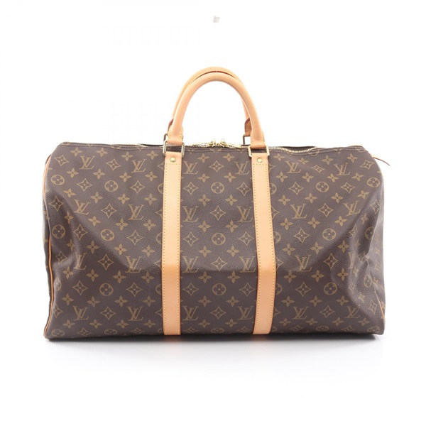 LOUIS VUITTON Keepall 50 Duffel Travel Weekender Bag M41426 Monogram Canvas Used