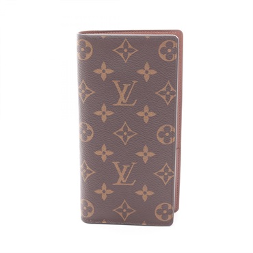 LOUIS VUITTON Portefeuille Brazza Bifold wallet purse M66540 Monogram Used LV