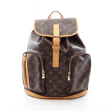 LOUIS VUITTON Sac a Dos Bosphore Backpack M40107 Monogram canvas leather Used