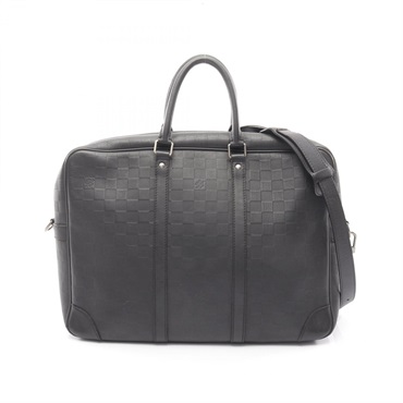 LOUIS VUITTON GM Porte Document Voyage crossbody bag Briefcase N41147 leather BK