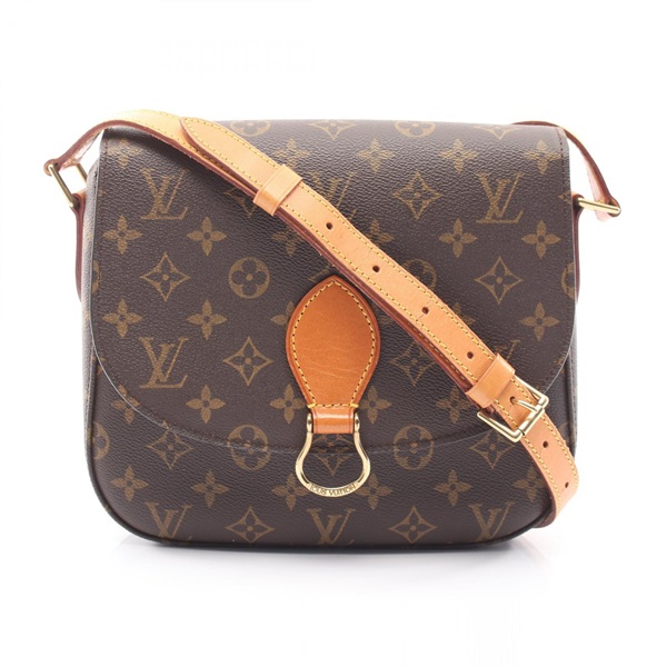LOUIS VUITTON Saint Cloud GM Shoulder Crossbody Bag M51242 Monogram canvas Used