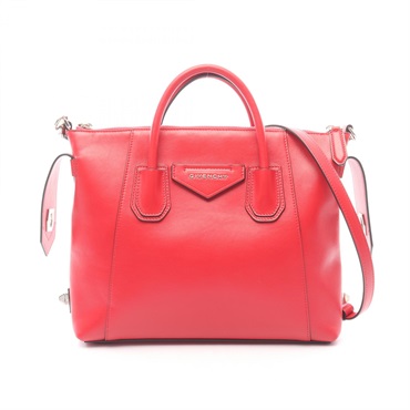 GIVENCHY Antigona Soft Small shoulder crossbody Handbag BB50F3B1DM leather Red