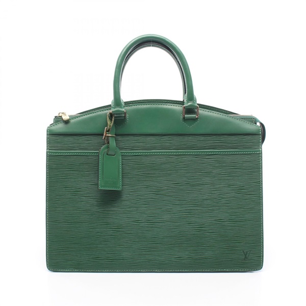 LOUIS VUITTON Riviera Handbag M48184 Epi leather Borneo Green Used Women LV