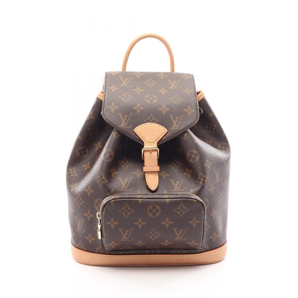 LOUIS VUITTON MontsourisPM Rucksack Backpack M11198 Monogram canvas Used Women