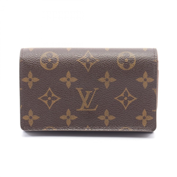 LOUIS VUITTON Porte-monnaie Biet-Trésor wallet M61730 Monogram Brown Used Women