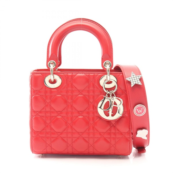 Christian Dior LADY DIOR MY ABCDIOR Small Cannage crossbody Handbag M0532OCAL