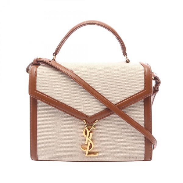 SAINT LAURENT PARIS Cassandra shoulder crossbody Handbag 578000 canvas leather