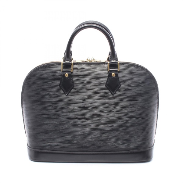 LOUIS VUITTON Alma Handbag M52142 Epi leather Black Used Women LV