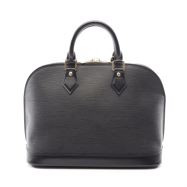 LOUIS VUITTON Alma Handbag M52142 Epi leather Noir Used Women