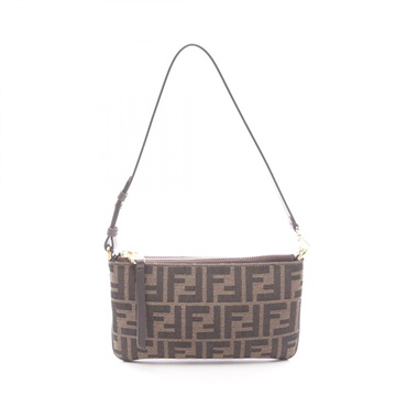 FENDI Zucca Handbag 8M0536A98PF1GL7 canvas leather Brown NEW Women