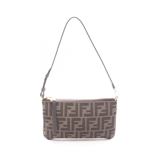 FENDI Zucca Handbag 8M0536A98PF1GL7 canvas leather Brown NEW Women