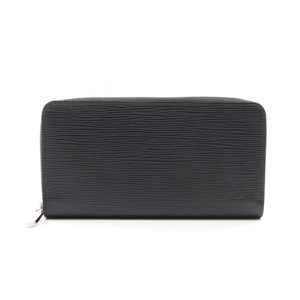 LOUIS VUITTON Zippy wallet Around long purse M60072 Epi Noir Used mens LV