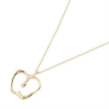 TIFFANY＆CO Apple Necklace Pendant 18KYG Yellow Gold Used Women
