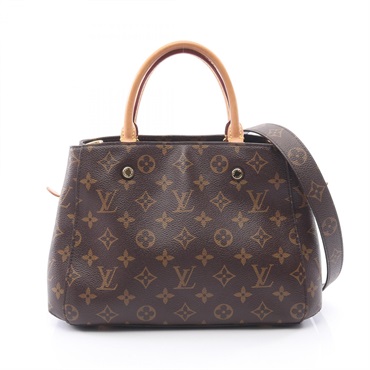 LOUIS VUITTON Montaigne BB Shoulder Crossbody Handbag M41055 Monogram canvas LV
