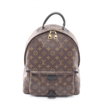 LOUIS VUITTON Palm Springs Backpack MM Rucksack M41561 Monogram canvas Used LV