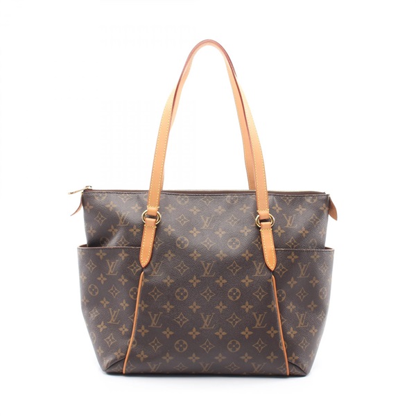 LOUIS VUITTON Totally MM Shoulder Tote Bag M56689 Monogram canvas leather Used