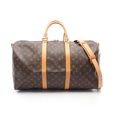 LOUIS VUITTON Keepall Bandouliere 50 shoulder travel bag M41416 Monogram leather