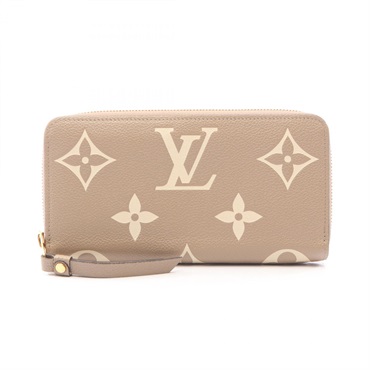 LOUIS VUITTON Zippy Wallet Bicolor Around long purse M69794 Monogram empreinte