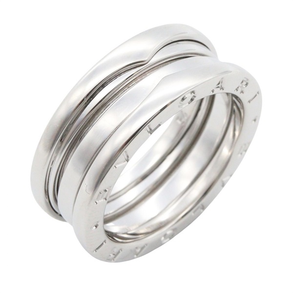 BVLGARI B-zero1 Ring 18KWG White Gold Used unisex US size 6.75 #54