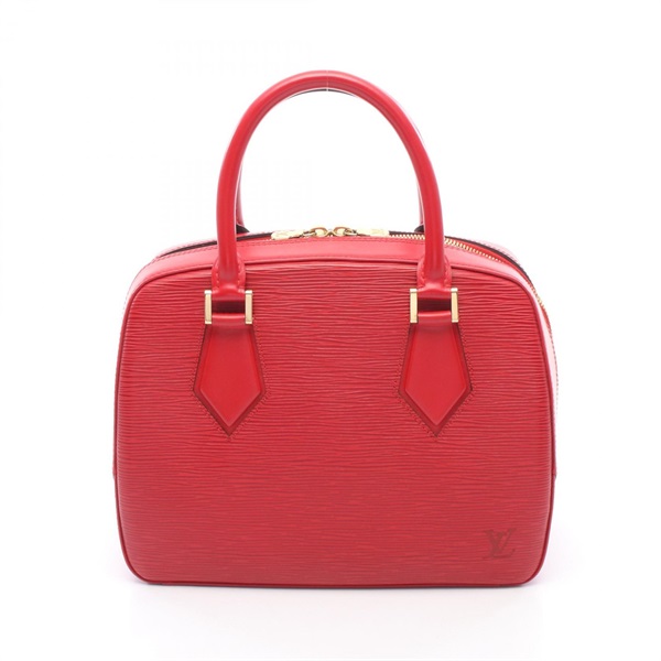 LOUIS VUITTON Sablon Handbag M52047 Epi leather Red Castilian red Used Women LV