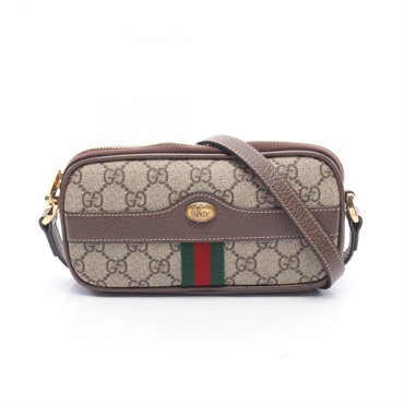 GUCCI Ophidia GG Supreme Sherry Line Shoulder Crossbody Bag 598664 canvas Used