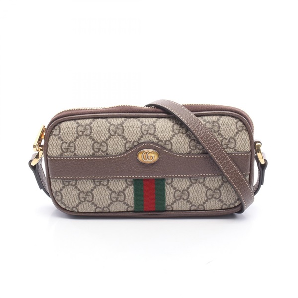 GUCCI Ophidia GG Supreme Sherry Line Shoulder Crossbody Bag 598664 canvas Used