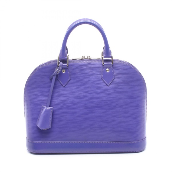 LOUIS VUITTON Alma PM Handbag M4060G Epi leather Purple Figue Used Women