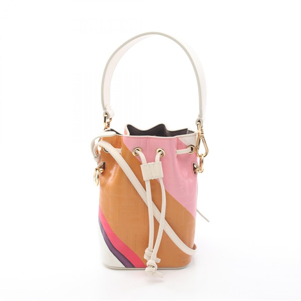 FENDI Mini Mon tresor Shoulder Crossbody Handbag 8BS010 AJSI F1HDR leather Used
