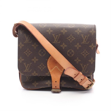 LOUIS VUITTON Cultouchiere MM Shoulder Bag M51253 Monogram canvas leather Used