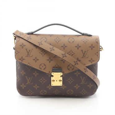 LOUIS VUITTON Pochette Metis MM Shoulder Handbag M44876 Monogram Reverse used LV