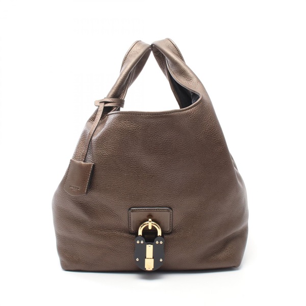 LOEWE Karie GM Tote Bag leather Brown Used Women