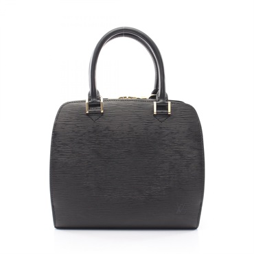 LOUIS VUITTON Pont Neuf Handbag M52052 Epi leather Black Used Women LV
