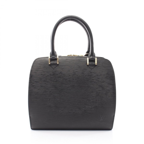LOUIS VUITTON Pont Neuf Handbag M52052 Epi leather Black Used Women LV