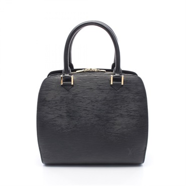 LOUIS VUITTON Pont Neuf Handbag M52052 Epi leather Black Used Women LV