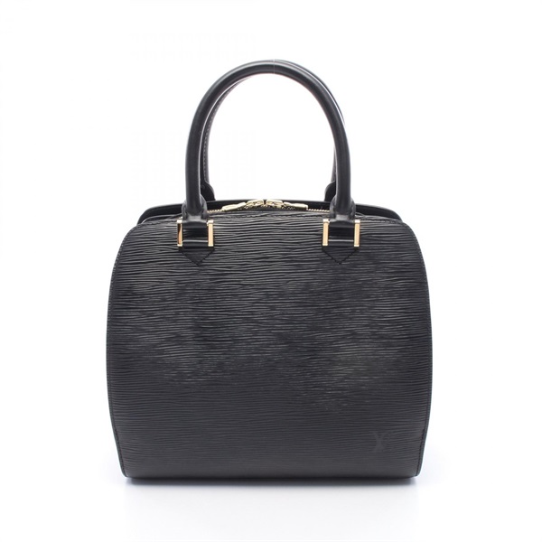 LOUIS VUITTON Pont Neuf Handbag M52052 Epi leather Black Used Women LV