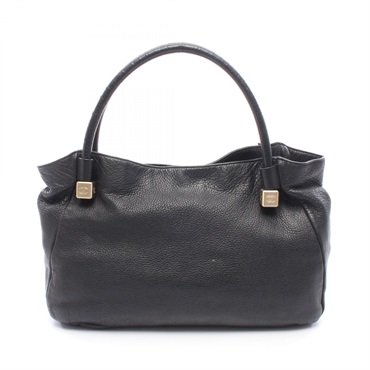 CHANEL CocoCube Hobo Bag Shoulder Bag leather Black GHW Used Women CC