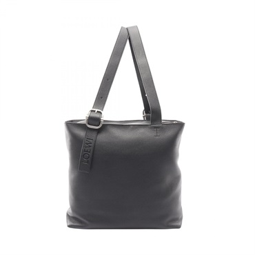 LOEWE Loop Zip Shoulder Tote Bag BB22LTTX011100 leather Black NEW mens