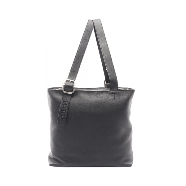 LOEWE Loop Zip Shoulder Tote Bag BB22LTTX011100 leather Black NEW mens