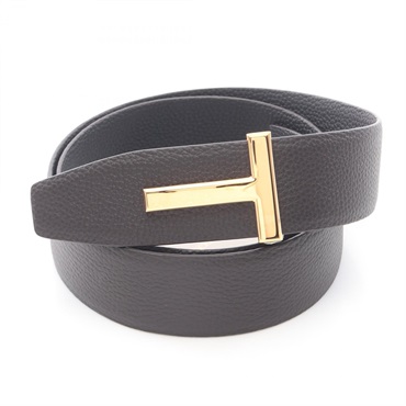 TOM FORD reversible belt TB178LCL236GENB105 leather Brown Black #105 NEW mens
