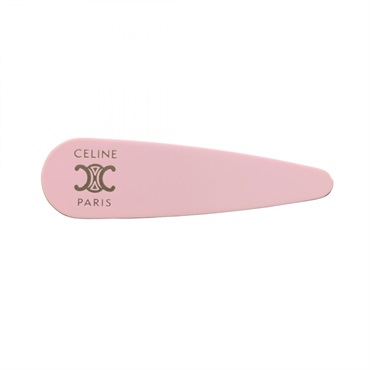 CELINE Hair clip B107U3F9324PQ Gold Plated Steel Zamak Pink Gold NEW Women