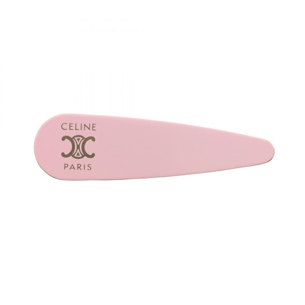 CELINE Hair clip B107U3F9324PQ Gold Plated Steel Zamak Pink Gold NEW Women